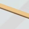 vidaXL Schiebet&uuml;r Golden 102,5x205 cm ESG-Klarglas und Aluminium