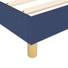vidaXL Boxspringbettgestell Blau 140x200 cm Stoff