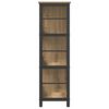 vidaXL B&uuml;cherregal Artisan-Eiche 102 x 32 x 104,5 cm Holzwerkstoff