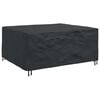 vidaXL M&ouml;belbezug Uni Schwarz 200 x 165 x 80 cm 210D