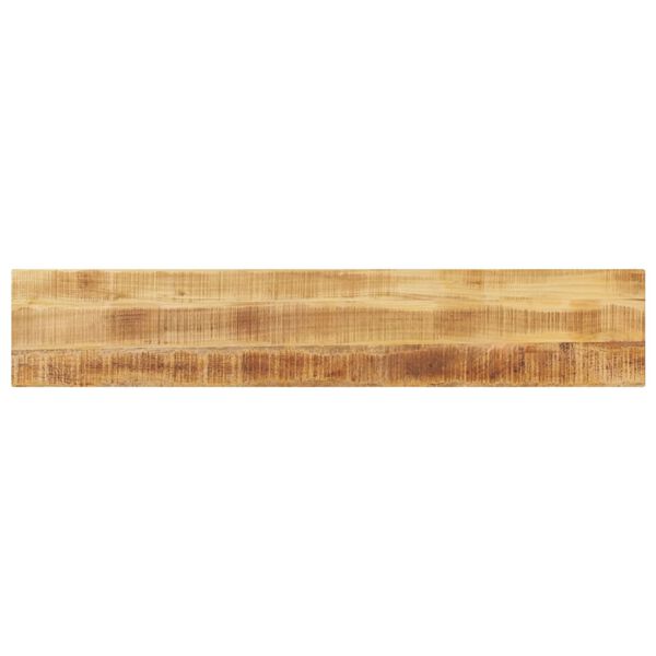 vidaXL Tischplatte 160x40x3,8 cm Rechteckig Raues Massivholz Mango