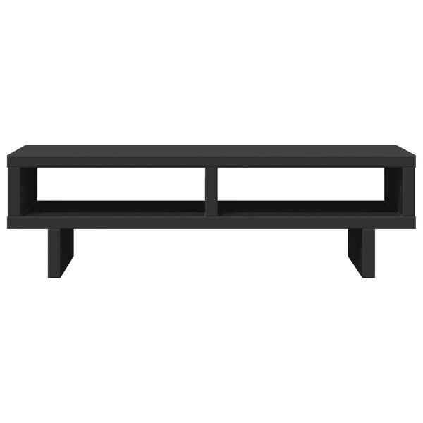 vidaXL Monitorständer Schwarz 50x27x15 cm Holzwerkstoff