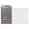 vidaXL Mesh Bildschirm 20 x 200 cm 3 Mesh Edelstahl 201 Silber