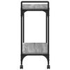 vidaXL K&uuml;chenwagen Grau Sonoma 60,5x31x72,5 cm Holzwerkstoff
