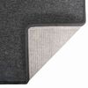 vidaXL Teppichl&auml;ufer Dunkelgrau 100 x 200 cm 100% Polypropylen