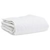 vidaXL Winterbettdecke mit Kissen 2 pcs Wei&szlig; Daunenfeder