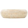 vidaXL Waschbecken 40x12 cm Marmor Creme