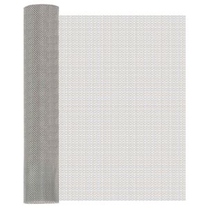 vidaXL Mesh Bildschirm 60 x 500 cm 8 Mesh Edelstahl 201 Silber