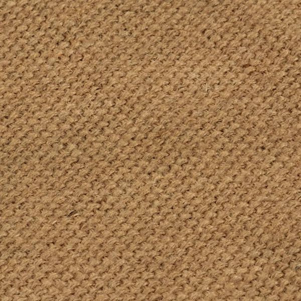 vidaXL Teppich 180x250 cm Jute Rechteckig