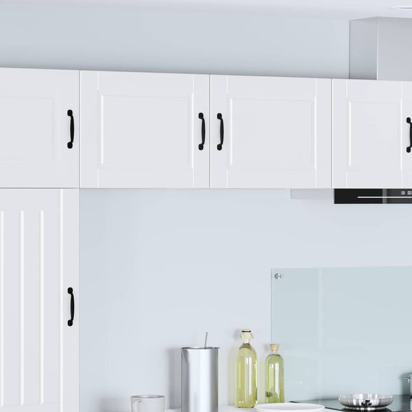 vidaXL K&uuml;chenschrank mit T&uuml;r 2 pcs Wei&szlig; 50 x 31 x 40 cm Holzwerkstoff