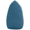 vidaXL R&uuml;ckenkissen Blau 140 x 24 x 50 cm Samt