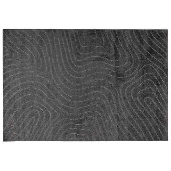vidaXL Bereichsteppiche Rechtwinklig Anthrazit 170 x 120 cm