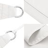 vidaXL Sonnensegel Wei&szlig; 7x5x5 m 100% Polyester Oxford