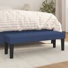 vidaXL Sitzbank Blau 100x30x30 cm Stoff