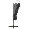vidaXL Ampelschirm mit L&uuml;ftung 250x250 cm Anthrazit
