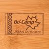 Bo-Camp Klappbarer Campingtisch Richmond 70&times;40 cm Bambus