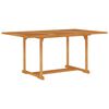 vidaXL 7-tlg. Garten-Essgruppe mit Kissen Massivholz Teak