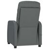 vidaXL Massagesessel Dunkelgrau Stoff