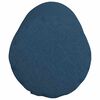 vidaXL Bolsterkissen 2 St&uuml;ck Blau &Oslash; 25 x 70 cm Stoff