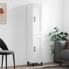 vidaXL Highboard Wei&szlig; 34,5x34x180 cm Holzwerkstoff