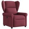 vidaXL Relaxsessel Weinrot Stoff