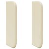 vidaXL Kopfteil Ohr Creme 40,5 x 40,5 x 4 cm PVC