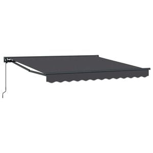 vidaXL Markisenrahmen Anthrazit 300 x 250 cm