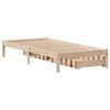 vidaXL Massivholzbett ohne Matratze 75x190 cm Kiefernholz