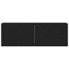 vidaXL TV-Schr&auml;nke 2 Stk. Schwarze Eiche 120 x 30 x 41 cm Holzwerkstoff