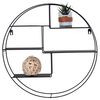 House Nordic Regal Sophie Stahl Schwarz