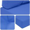 vidaXL Sofakissen f&uuml;r drau&szlig;en 2 pcs T&uuml;rkis Polyester
