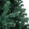 vidaXL K&uuml;nstlicher vorbeleuchteter Weihnachtsbaum mit Kugelset 500 cm