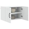 vidaXL K&uuml;chenschrank mit T&uuml;r 2 pcs Wei&szlig; 60 x 31 x 40 cm Holzwerkstoff