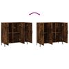 vidaXL Sideboard R&auml;uchereiche 90x34x80 cm Holzwerkstoff