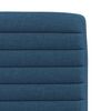 vidaXL Esszimmerst&uuml;hle 4 Stk. Blau Stoff