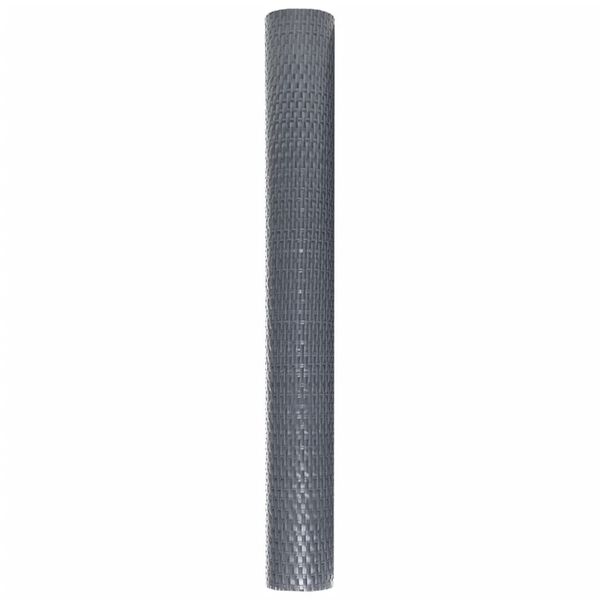 vidaXL Balkon-Sichtschutz Anthrazit 1000x90 cm Poly Rattan