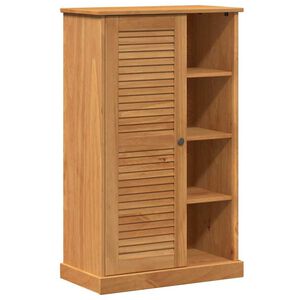 vidaXL Badezimmer Schrank VIGO Honigbraun 67,5 x 34 x 110 cm