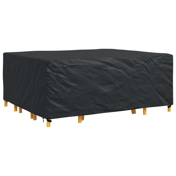 vidaXL M&ouml;belbezug Uni Schwarz 250 x 210 x 90 cm 420D