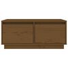 vidaXL Couchtisch Honigbraun 80x50x35 cm Massivholz Kiefer