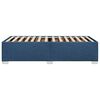 vidaXL Bettgestell ohne Matratze Blau 80x200 cm Stoff