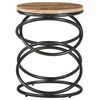 vidaXL Beistelltisch 40x40x52 cm Raues Mango-Massivholz