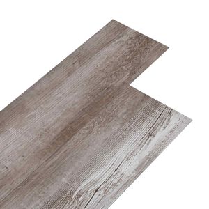 vidaXL Bodenplanken Mattes Holzbraun 5,02 m&sup2; 36 Stk. PVC