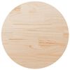 vidaXL Tischplatte &Oslash;90x2,5 cm Massivholz Kiefer
