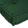 vidaXL Pallet Sofa Kissen Gr&uuml;n Stoff
