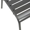 vidaXL Gartenstuhl-Set 5-tlg. Stapelbar Pulverbeschichteter Stahl