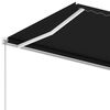 vidaXL Standmarkise Manuell Einziehbar 600x350 cm Anthrazit