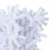 vidaXL K&uuml;nstlicher Weihnachtsbaum Wei&szlig; 120 cm PVC und Stahl
