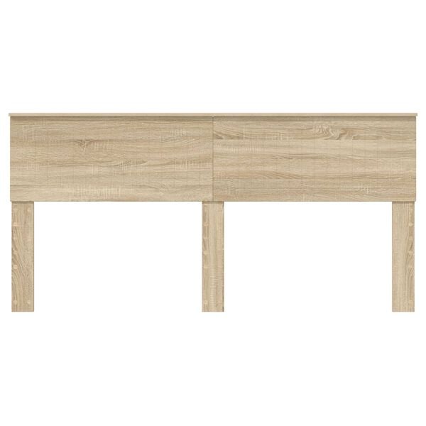 vidaXL Kopfteil Sonoma-Eiche 180 cm Holzwerkstoff