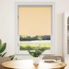 vidaXL Verdunkelungsrollo 84,4 x 175 cm, Stoffbreite 80 cm, Beige