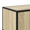 vidaXL TV-Schrank Sonoma-Eiche 160x35x41 cm Holzwerkstoff und Metall